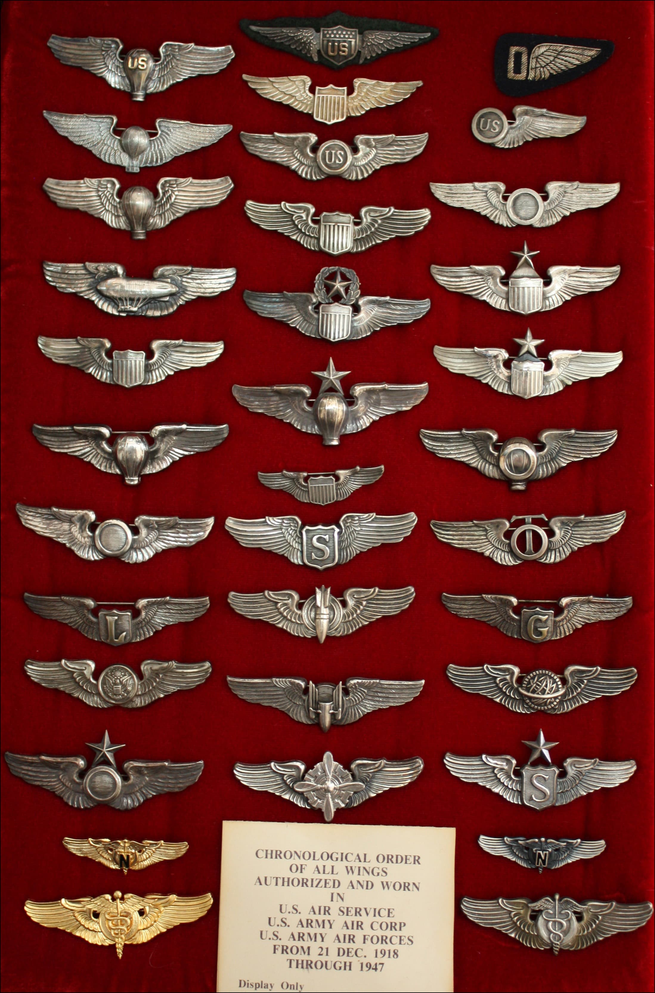 Pilot wings badge #24
